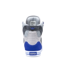 Mens Supra High Top Shoes SKYTOP Lt Grey/Royal/white | AU-73348